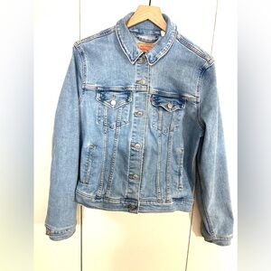 Levi's Women's Original Trucker Cotton Blend Stretch Denim Jacket/XL